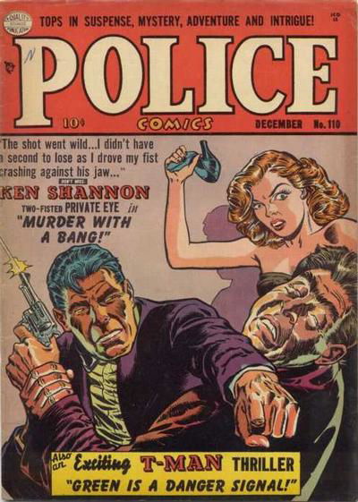 Police Comics (Quality, 1941 series) #110 (December 1951)