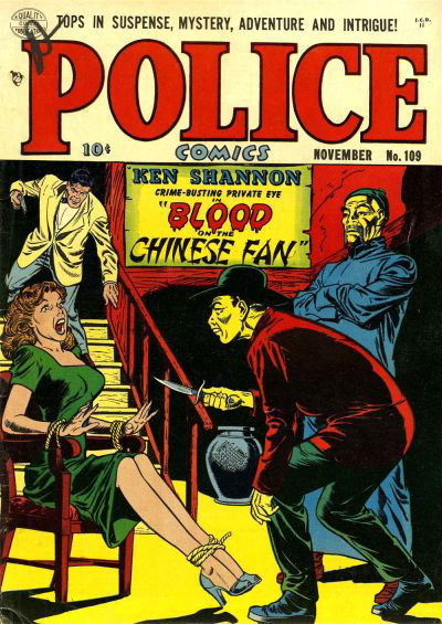 Police Comics (Quality, 1941 series) #109 (November 1951)