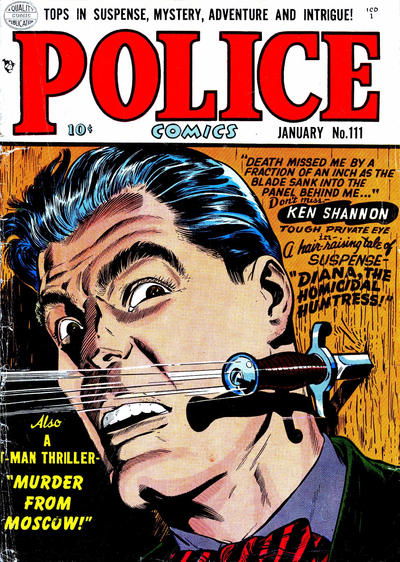 Police Comics (Quality, 1941 series) #111 (January 1952)