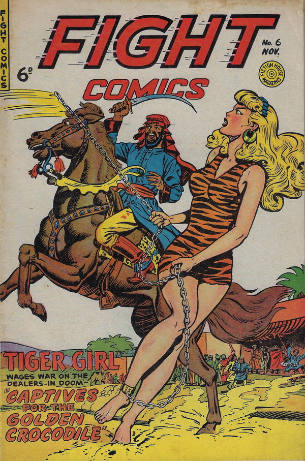 Fight Comics (HJ Edwards, 1951? series) #6 (October 1951)