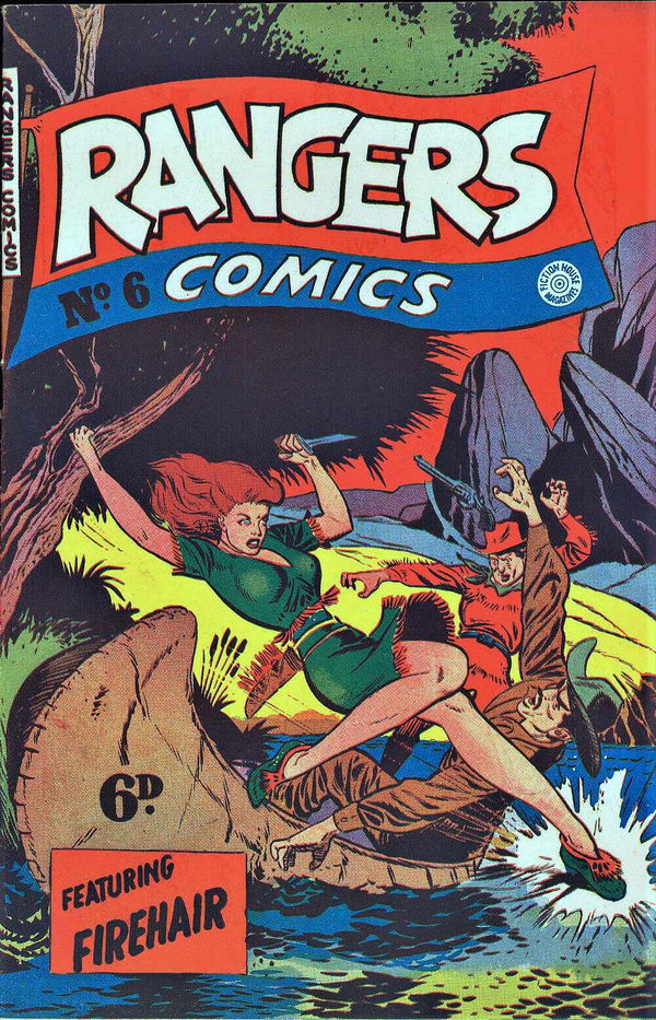 Rangers Comics (HJ Edwards, 1950? series) #6 ([May 1951?])