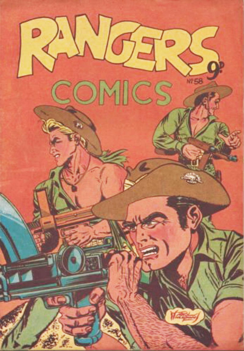 Rangers (Action Comics, 1954 series) #58 ([September 1955?])