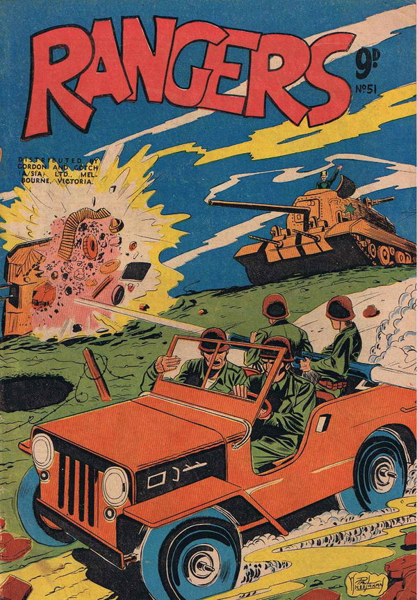 Rangers (Action Comics, 1954 series) #51 ([February 1955?])