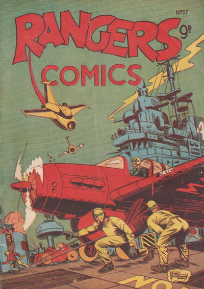 Rangers (Action Comics, 1954 series) #57 — Rangers Comics [August 1955?]