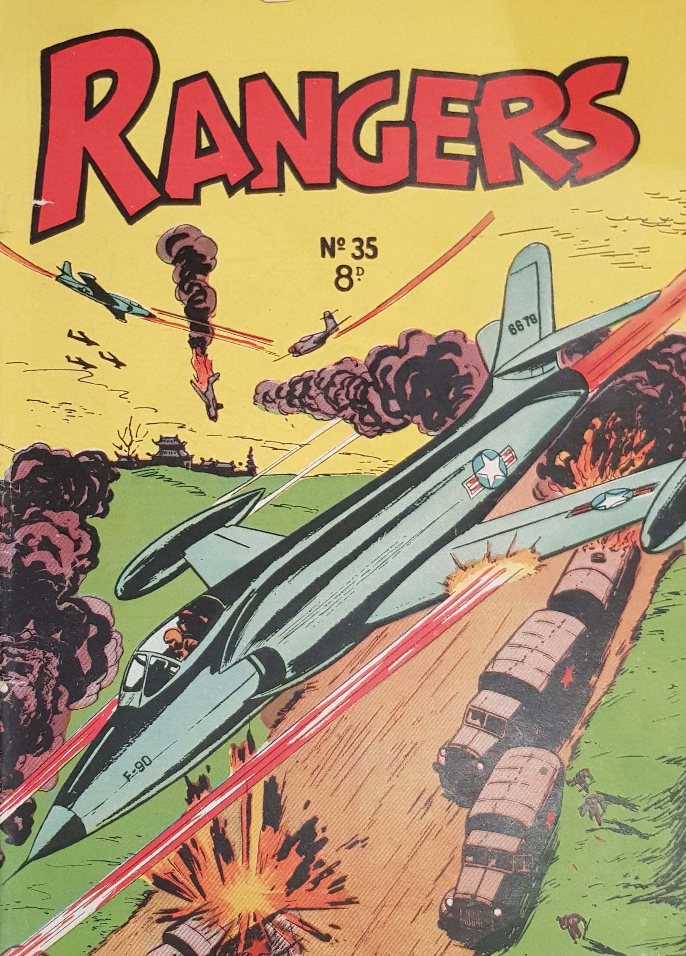 Rangers Comics (Action Comics, 1953? series) #35 ([October 1953?])