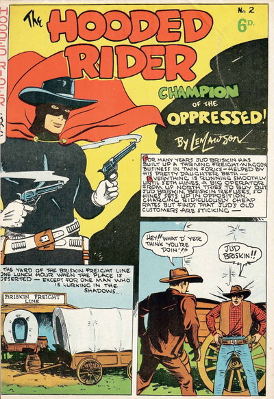 The Hooded Rider (HJ Edwards, 1952 series)  #2 ([February 1952?])