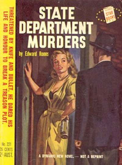 Star Books (Original Novels, 1953? series) #221 — State Department Murders [January 1954?]