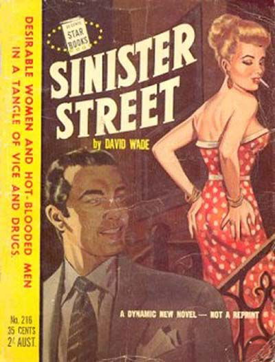 Star Books (Original Novels, 1953? series) #216 — Sinister Street [November 1953?]