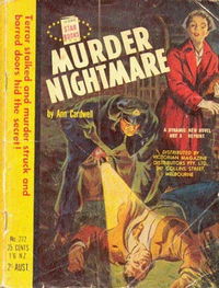 Star Books (Original Novels, 1953? series) #272 — Murder Nightmare 1954