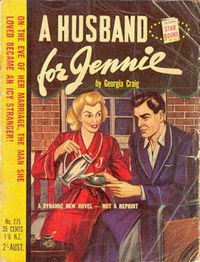 Star Books (Original Novels, 1953? series) #275 — A Husband for Jennie [1954]