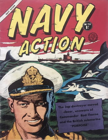 Navy Action (Horwitz, 1956 series) #58 ([October 1960])