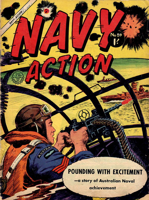 Navy Action (Horwitz, 1954 series) #59 ([November 1960])