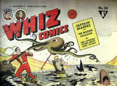 Whiz Comics (Cleland, 1949 series) #36 [January 1950?]