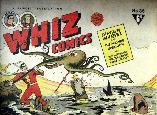 Whiz Comics (Cleland, 1949 series) #36 ([January 1950?])