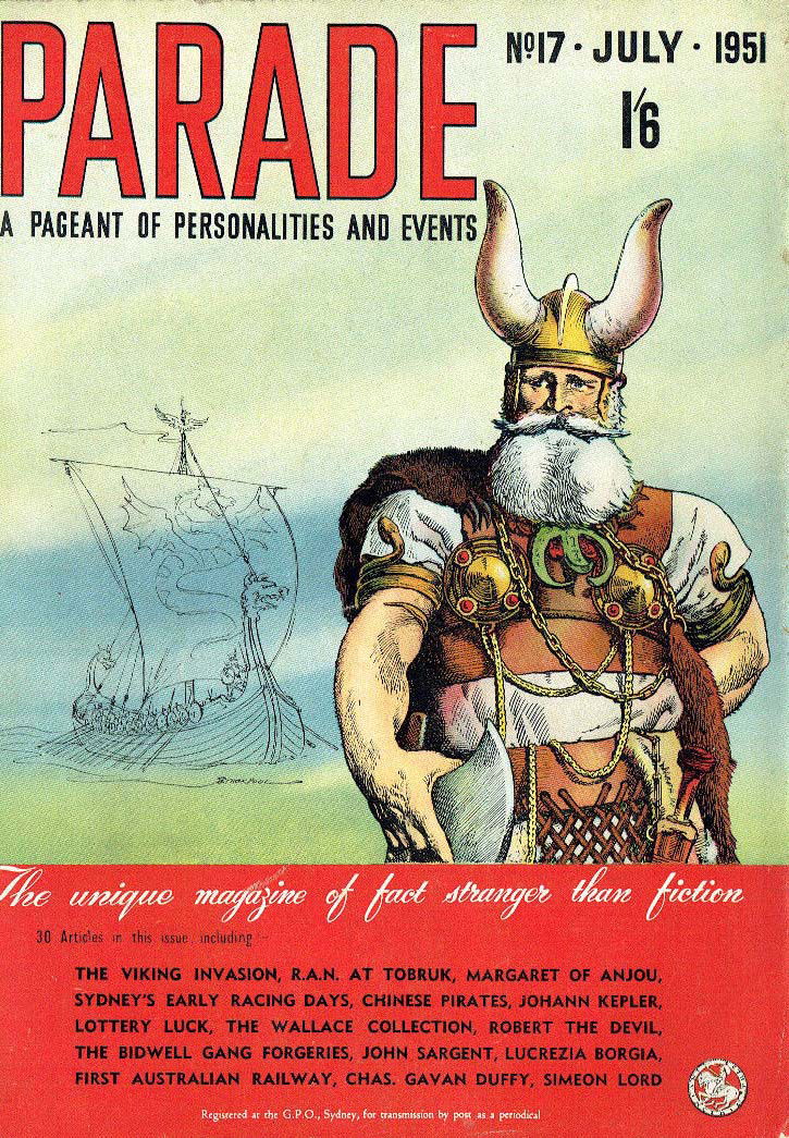 Parade (Invincible, 1947 series) #17 (July 1951)