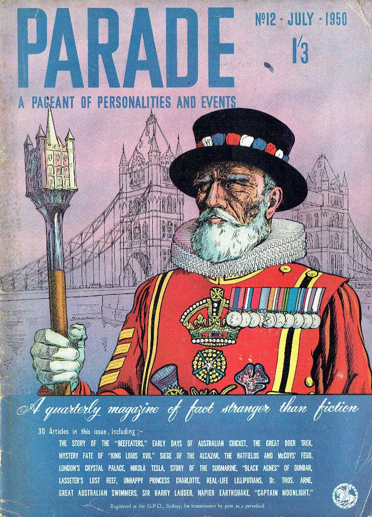 Parade (Invincible, 1947 series) #12 (July 1950)