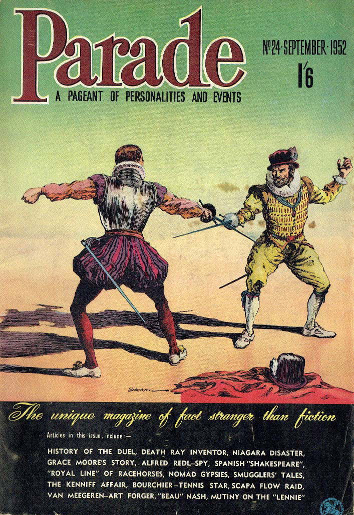 Parade (Invincible, 1947 series) #24 (September 1952)