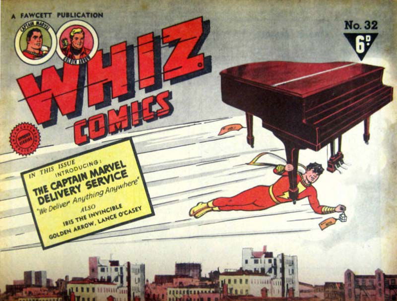 Whiz Comics (Cleland, 1949 series) #32 ([September 1949?])