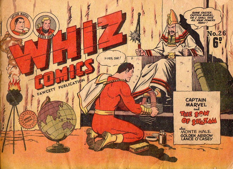 Whiz Comics (Cleland, 1949 series) #26 ([1949?])
