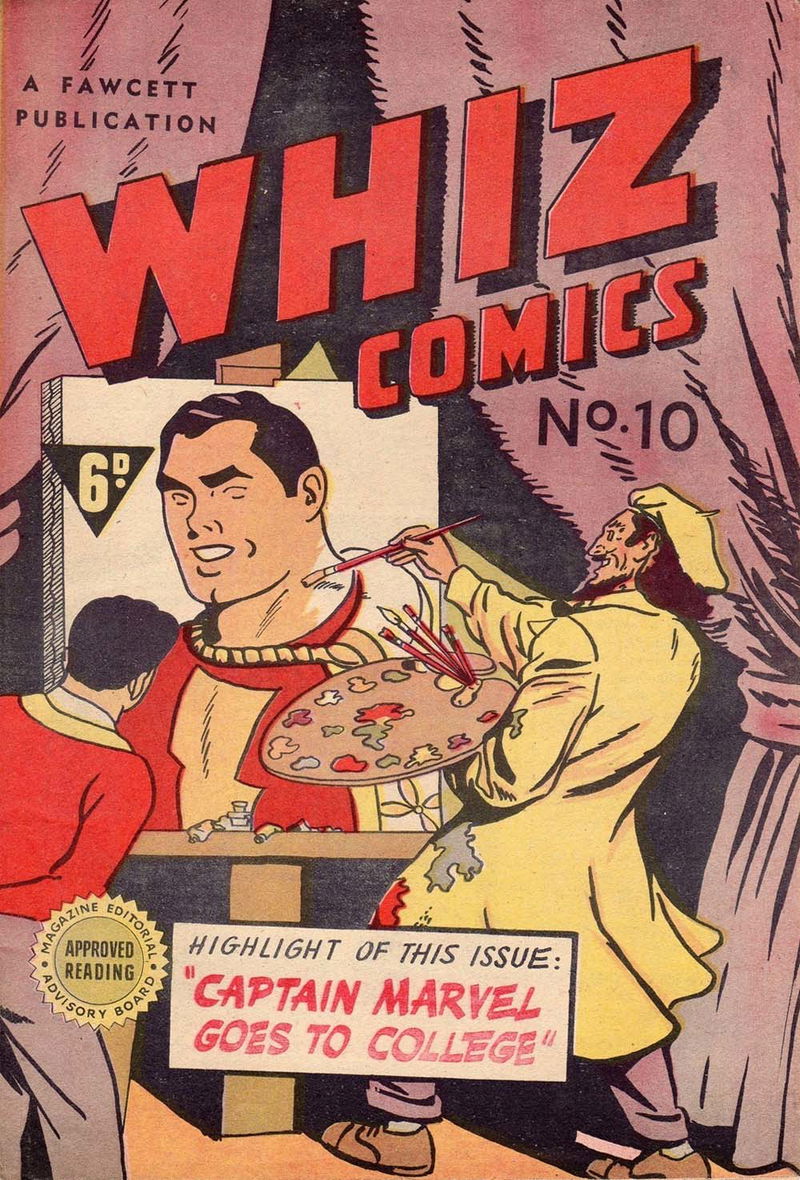 Whiz Comics (Vee, 1947 series) #10 ([November 1947?])
