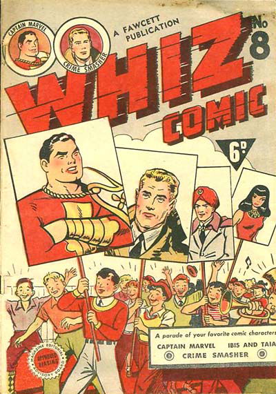 Whiz Comics (Vee, 1947 series) #8 [September 1947?]