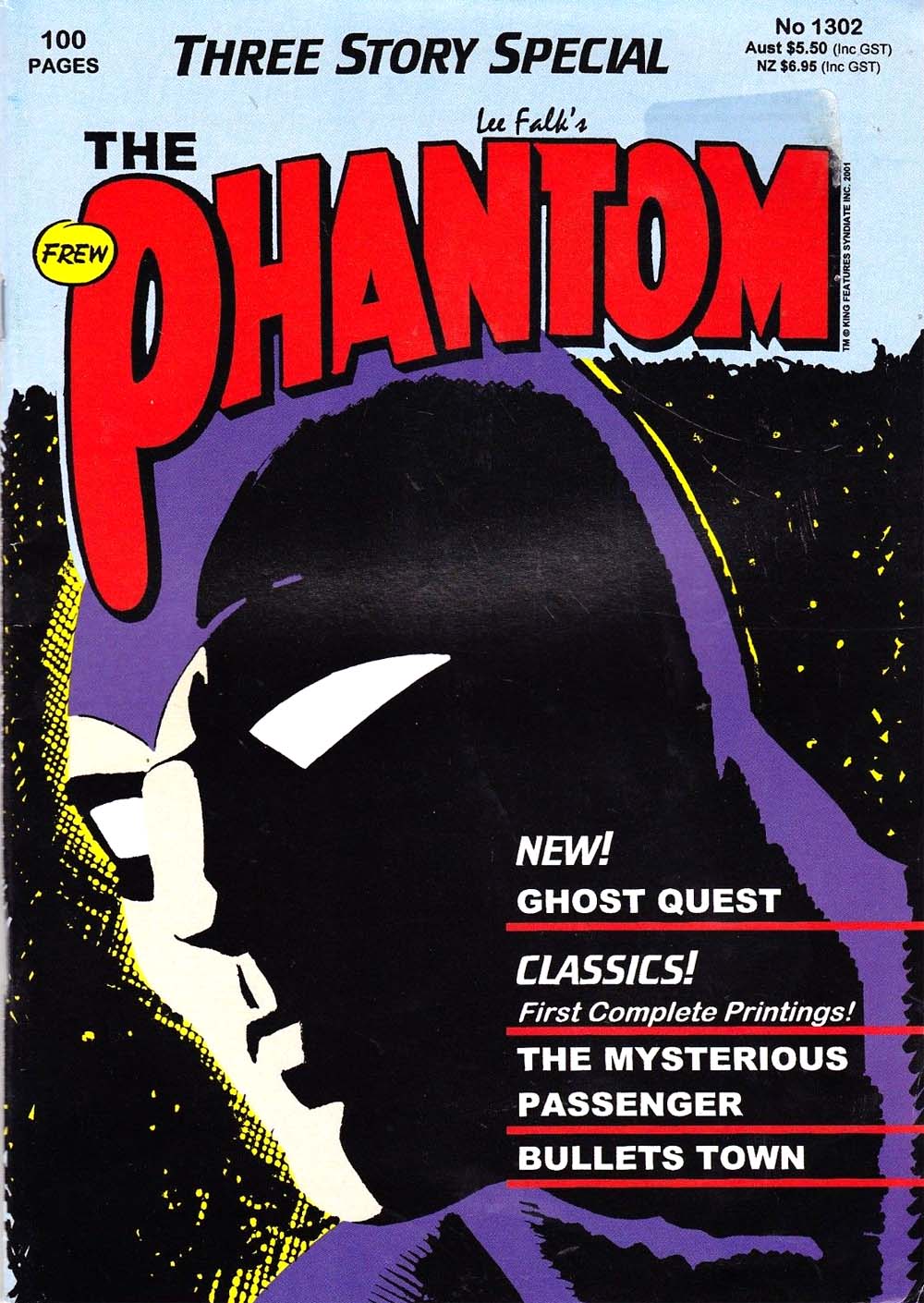 The Phantom (Frew, 1983 series) #1302 (October 2001)
