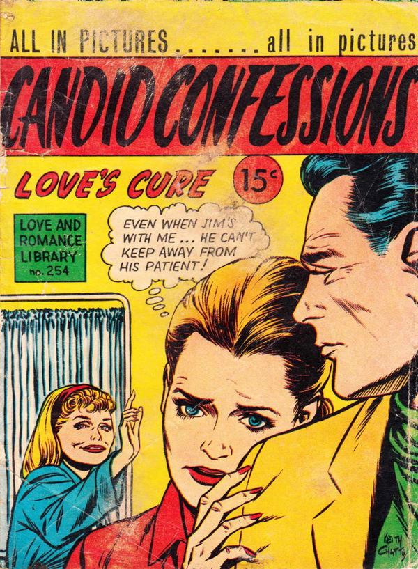 Love and Romance Library (Yaffa/Page, 1965? series) #254 ([April 1970?]) —Candid Confessions