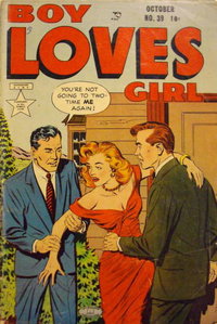 Boy Loves Girl (Lev Gleason, 1952 series)  #39 (October 1953)