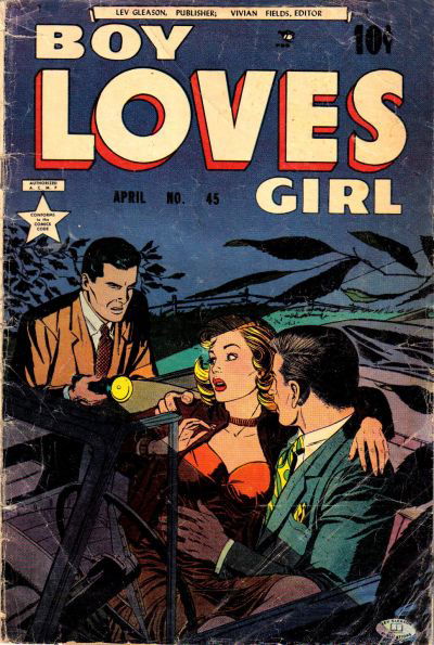 Boy Loves Girl (Lev Gleason, 1952 series) #45 (April 1954)