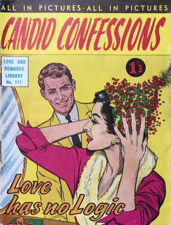 Love and Romance Library (Frew, 1957? series) #171 ([April 1962?]) —Candid Confessions