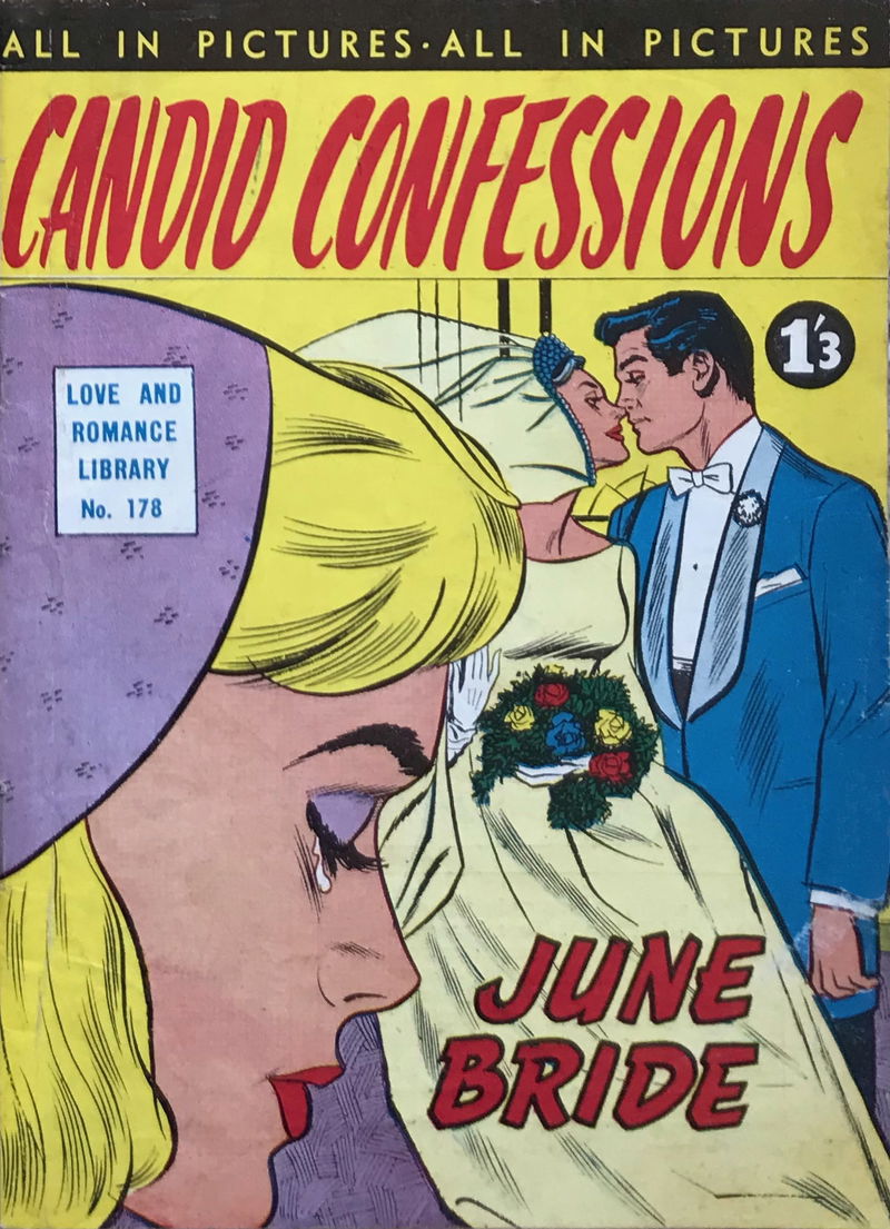 Love and Romance Library (Frew, 1957? series) #178 — Candid Confessions ([August 1962?])