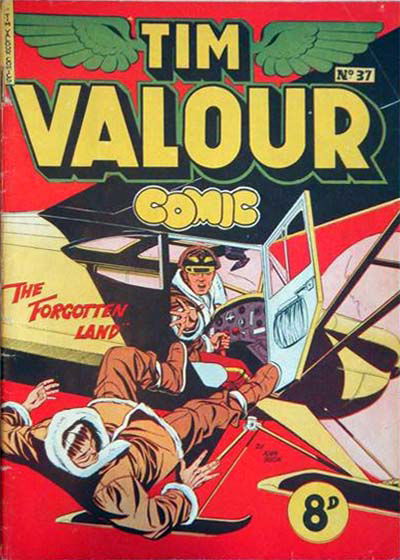 Tim Valour Comic (Edwards, 1948 series) #37 ([May 1952?])