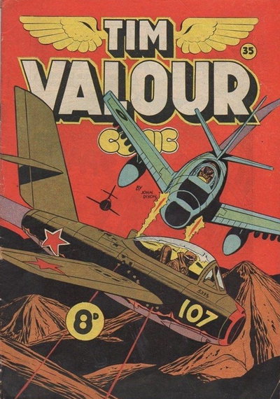 Tim Valour Comic  #35 ([July 1953?])