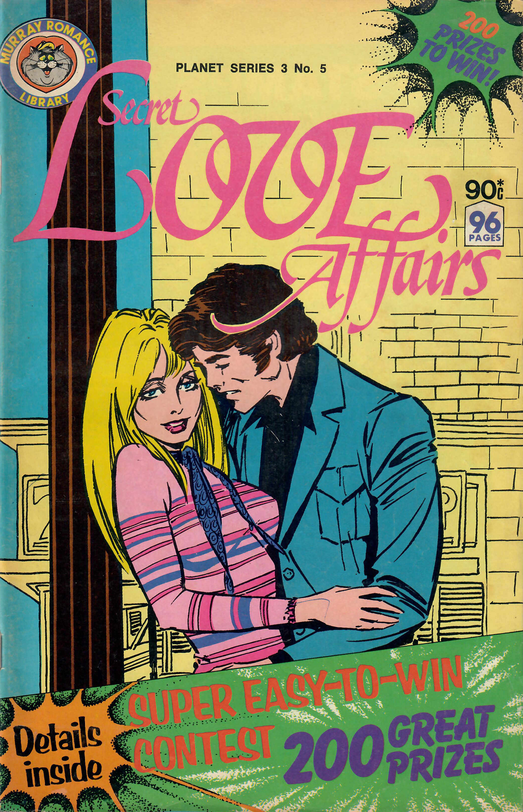 Planet Series 3 (Murray, 1980 series) #5 — Secret Love Affairs ([June 1980])
