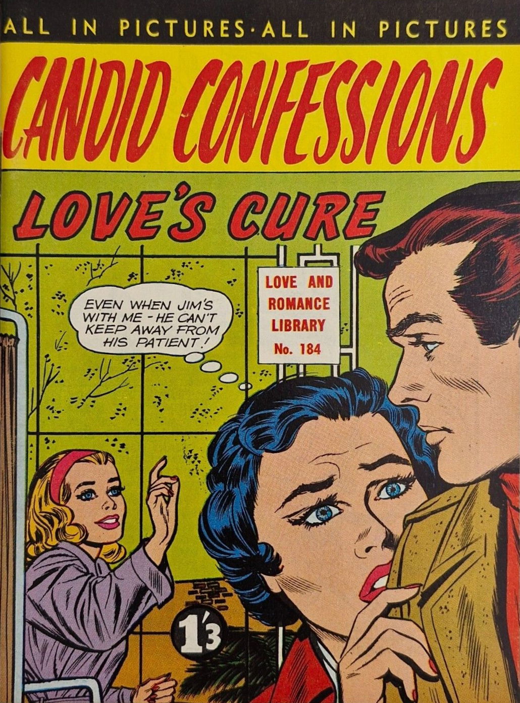 Love and Romance Library (Frew, 1957? series) #184 ([November 1962?])