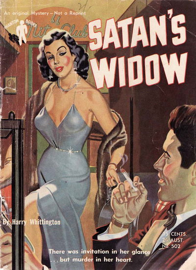 Phantom Books (Original Novels, 1951 series) #502 — Satan's Widow ([1951?])