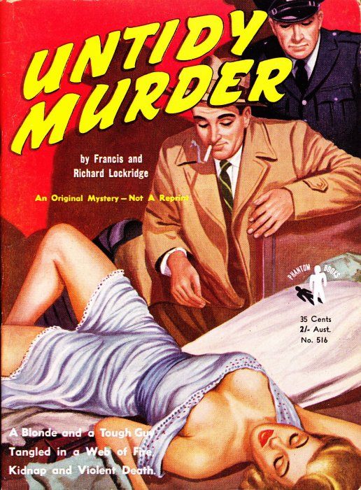 Phantom Books (Original Novels, 1951 series) #516 — Untidy Murder (1953)