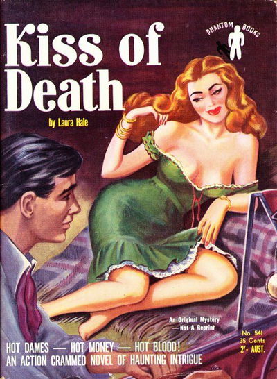 Phantom Books (Original Novels, 1951 series) #541 — Kiss of Death (1953)