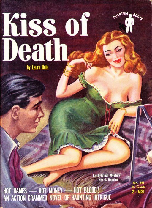 Phantom Books (Original Novels, 1951 series) #541 — Kiss of Death (1953)