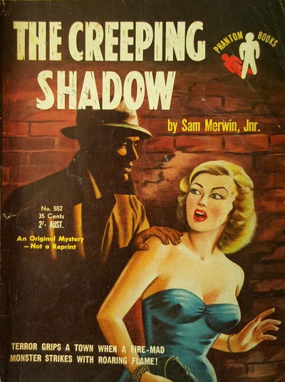Phantom Books (Original Novels, 1951 series) #552 — The Creeping Shadow (1953)