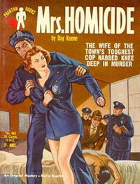 Phantom Books (Original Novels, 1951 series) #563 — Mrs. Homicide (1954)