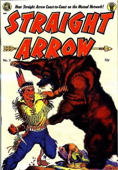 Straight Arrow (Magazine Enterprises, 1950 series) #3 (June-July 1950)