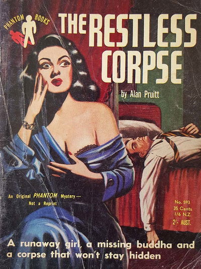 Phantom Books (Original Novels, 1951 series) #593 — The Restless Corpse (1954)