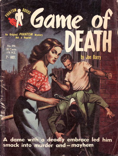 Phantom Books (Original Novels, 1951 series) #596 — Game of Death (1954)