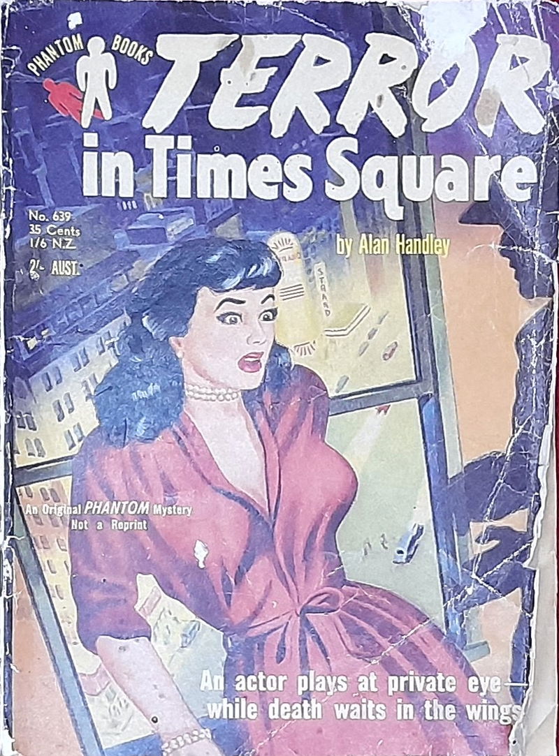 Phantom Books (Original Novels, 1951 series) #639 — Terror In Times Square (1955)