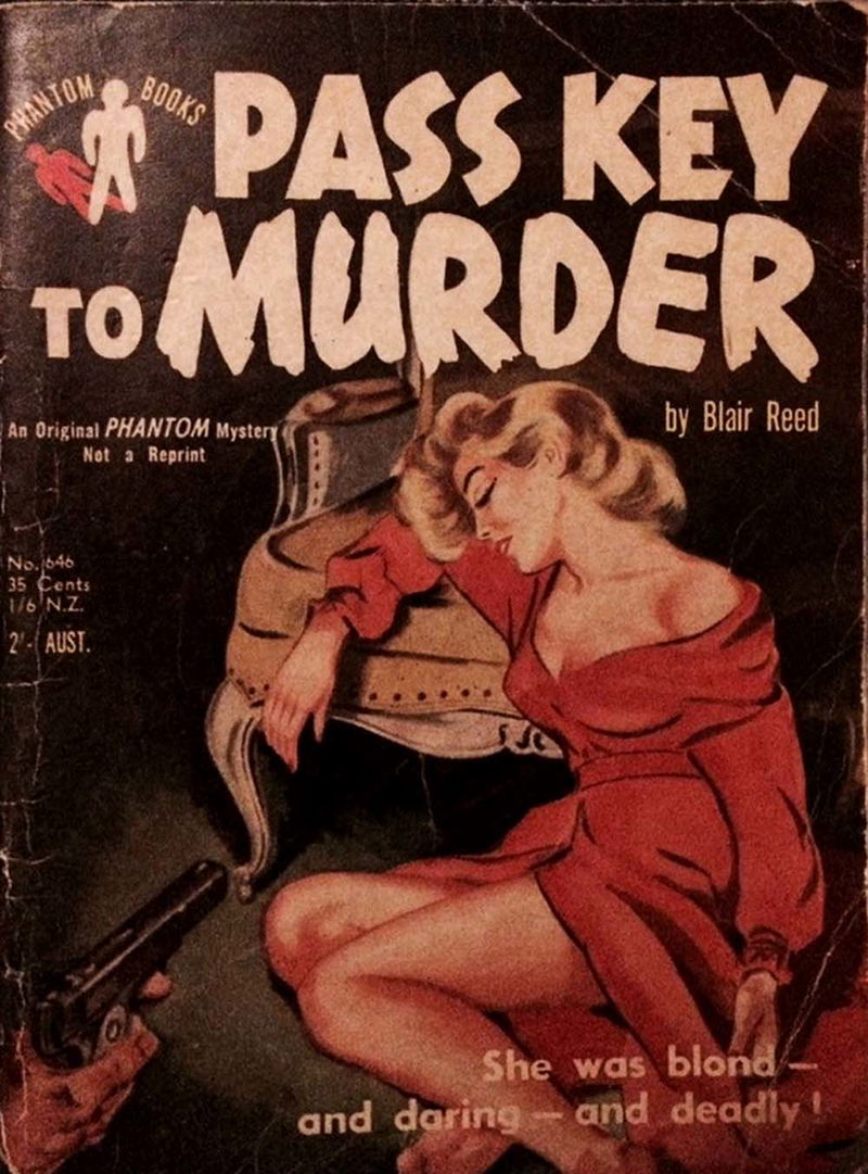 Phantom Books (Original Novels, 1951 series) #646 — Pass Key To Murder ([1955])