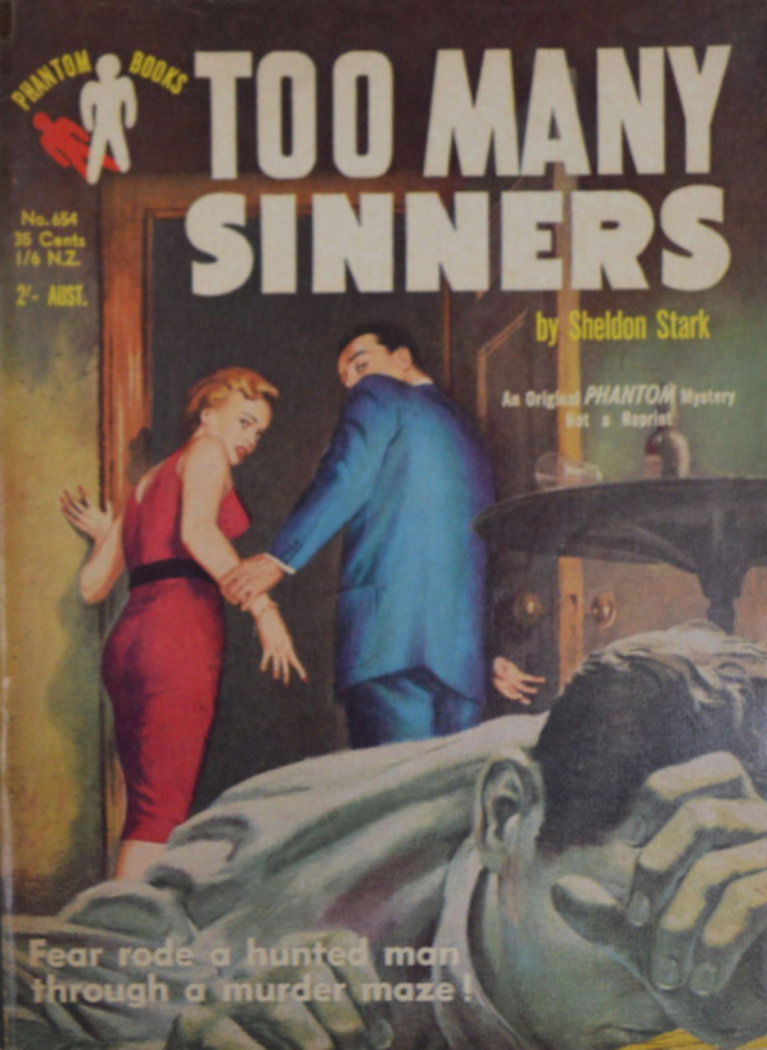 Phantom Books (Original Novels, 1951 series) #654 — Too Many Sinners (1955)