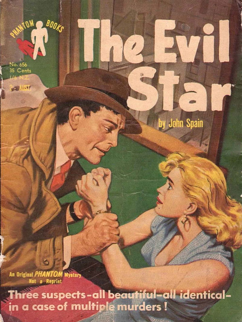 Phantom Books (Original Novels, 1951 series) #656 — The Evil Star (1955)