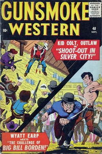 Gunsmoke Western (Marvel, 1955 series) #48 September 1958