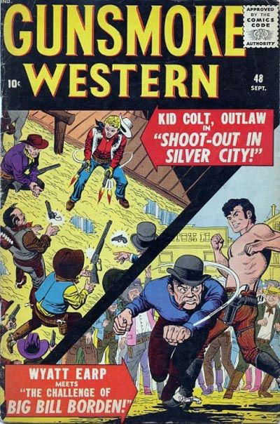 Gunsmoke Western (Marvel, 1955 series) #48 (September 1958)